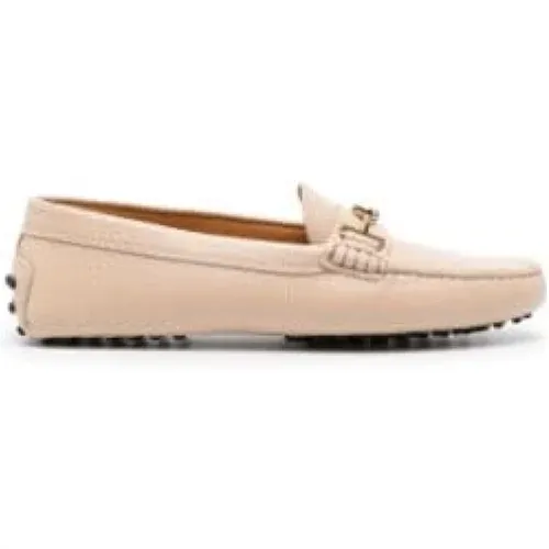 Leather Loafers - Classic Style , female, Sizes: 6 UK, 4 UK, 7 UK - TOD'S - Modalova