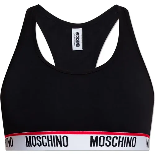 Crop-Top mit Logo Moschino - Moschino - Modalova