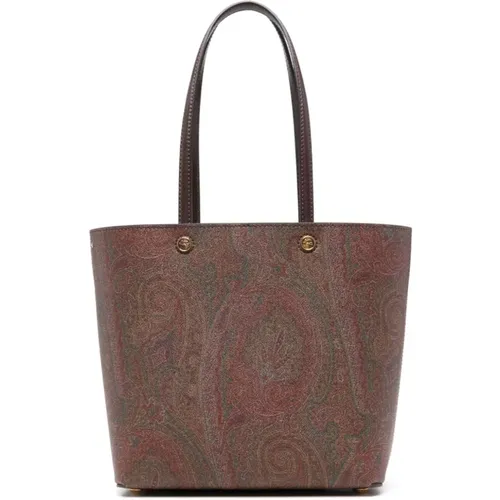 Paisley Jacquard Tote Bag , female, Sizes: ONE SIZE - ETRO - Modalova