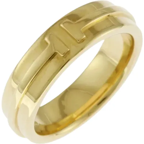 Pre-owned Gold rings , female, Sizes: ONE SIZE - Tiffany & Co. Pre-owned - Modalova