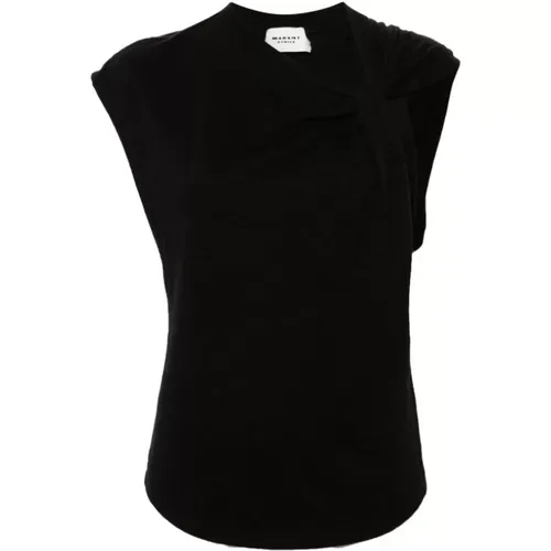 Schwarzes Naydali Top - Isabel Marant Étoile - Modalova