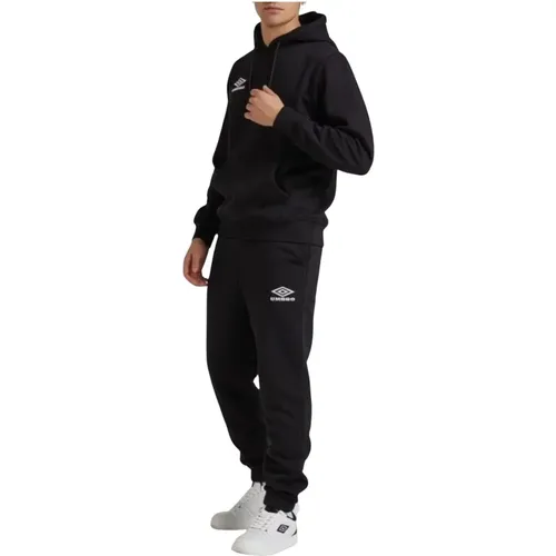 Herren Hooded Tracksuit , Herren, Größe: L - Umbro - Modalova