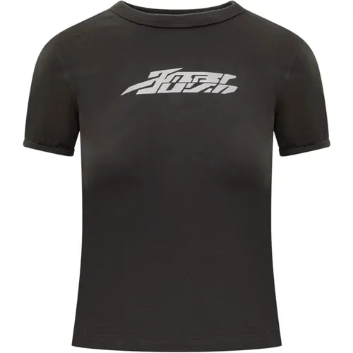 Reflektierendes T-Shirt mit Tap-Schuh-Design , Damen, Größe: L - Ambush - Modalova
