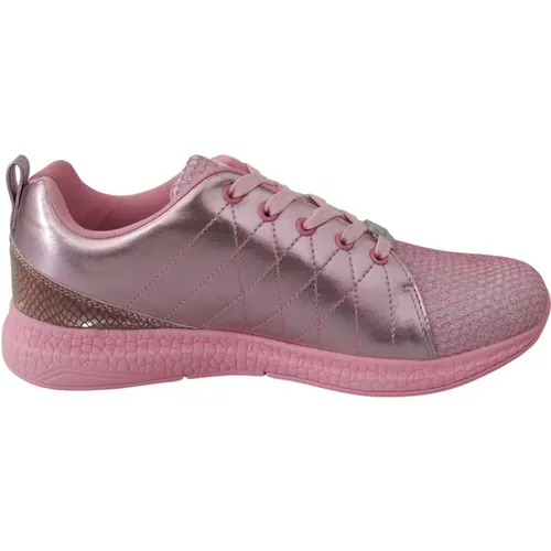 Vielseitige Rosa Sneakers für Frauen , Damen, Größe: 40 EU - Plein Sport - Modalova