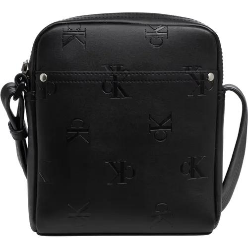 Logo Crossbody Bag with Adjustable Strap , male, Sizes: ONE SIZE - Calvin Klein Jeans - Modalova