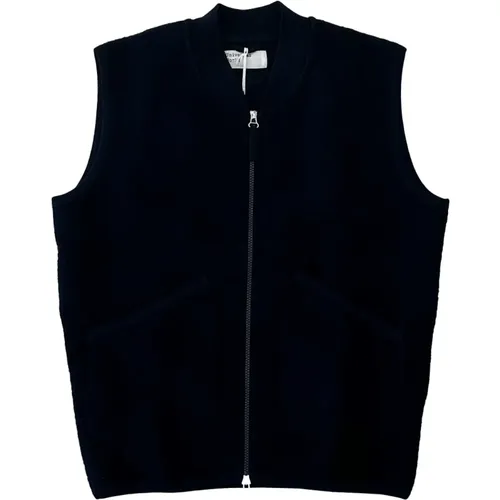 Zip-Up Vest , male, Sizes: XL - Universal Works - Modalova