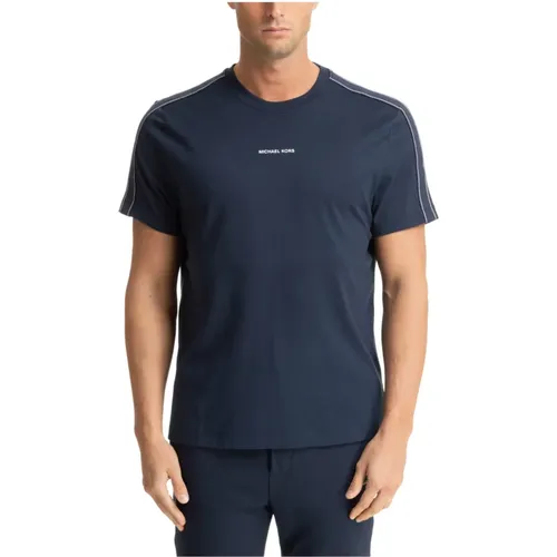 Einfaches Logo T-Shirt , Herren, Größe: M - Michael Kors - Modalova