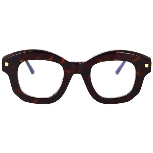 Einzigartiges Masken Design Brille , unisex, Größe: 46 MM - Kuboraum - Modalova