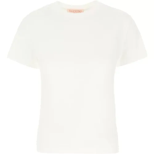 Classic Cotton T-Shirt for Women , female, Sizes: M, L, XS - Valentino Garavani - Modalova