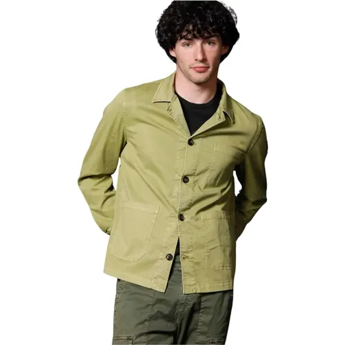 Herren Field Jacket: Limitierte Auflage aus Baumwolle und Tencel , Herren, Größe: M - Mason's - Modalova
