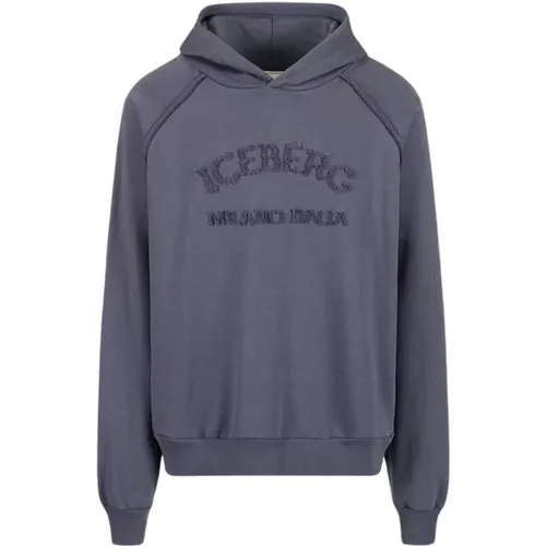 Logo Kapuzenpullover , Herren, Größe: 2XL - Iceberg - Modalova