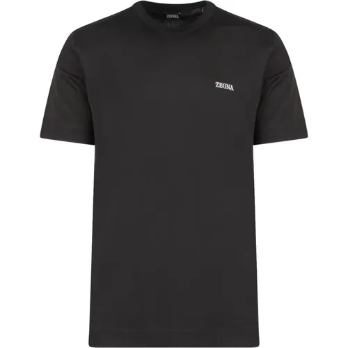 T-Shirts , Herren, Größe: L - Ermenegildo Zegna - Modalova