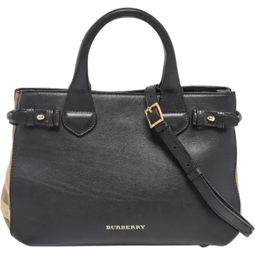 Pre-owned Leather handbags , female, Sizes: ONE SIZE - Burberry Vintage - Modalova