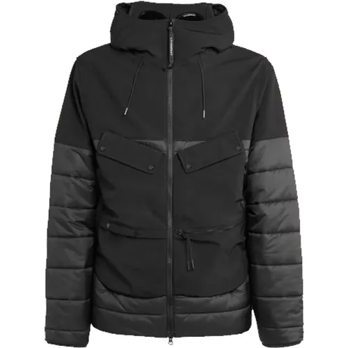 Verstellbare Kapuzen-Goggle-Jacke , Herren, Größe: 2XL - C.P. Company - Modalova