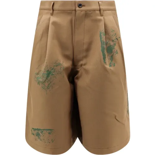 Shorts with Zip and Button , male, Sizes: M - Comme des Garçons - Modalova