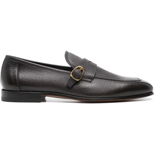 Italienische Leder Schnallenschuhe - Tom Ford - Modalova