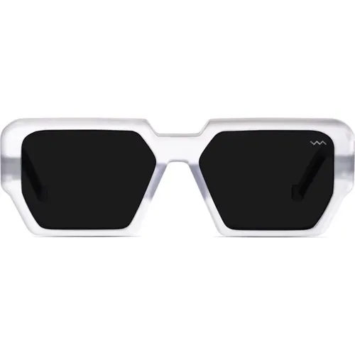 Square Sunglasses White Label , female, Sizes: 55 MM - Vava Eyewear - Modalova