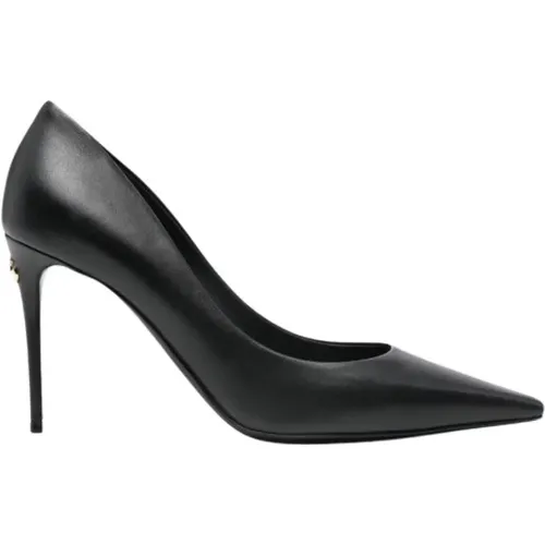 Spitze Nappa Pumps , Damen, Größe: 39 EU - Dolce & Gabbana - Modalova