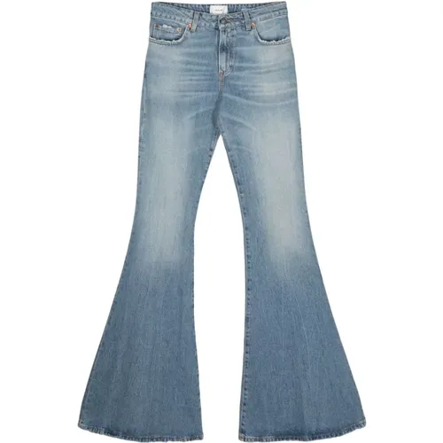 Zerrissene Wide Leg Denim Jeans , Damen, Größe: W29 - Haikure - Modalova