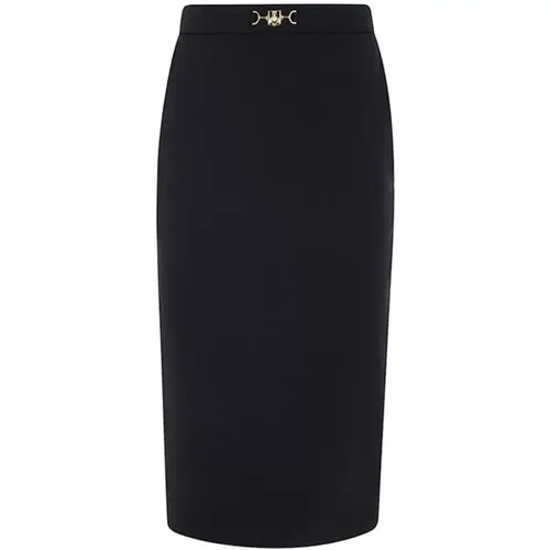 Midi Skirt , female, Sizes: M, S, XL - Elisabetta Franchi - Modalova