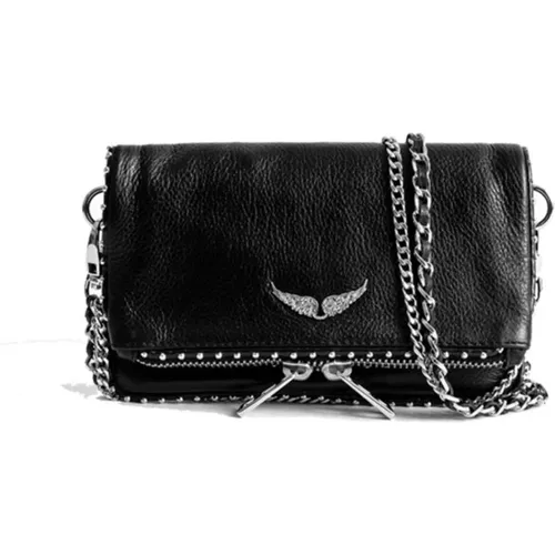 Rock Nano Studs Pouch , female, Sizes: ONE SIZE - Zadig & Voltaire - Modalova