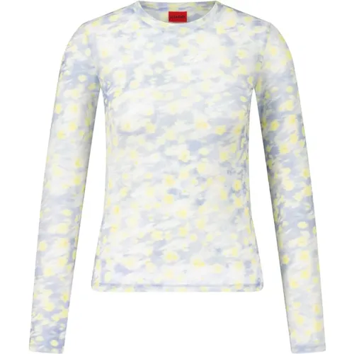 Mesh Blumen Top Diralina Hugo Boss - Hugo Boss - Modalova