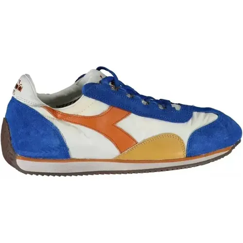 Stilvolle Kontrast-Schnürsneaker , Damen, Größe: 36 1/2 EU - Diadora - Modalova