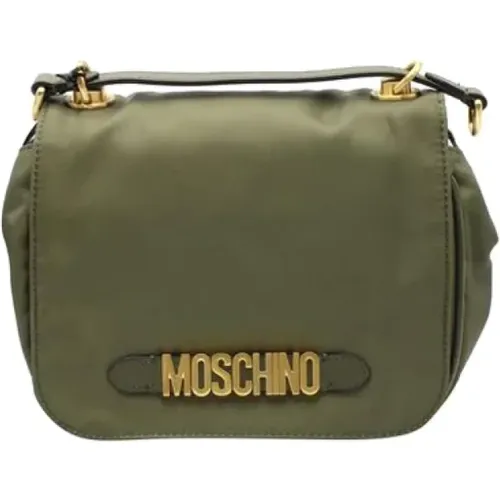 Pre-owned Polyester shoulder-bags , female, Sizes: ONE SIZE - Moschino Pre-Owned - Modalova