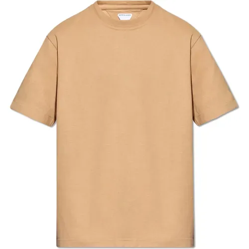 Baumwoll T-Shirt , Herren, Größe: L - Bottega Veneta - Modalova