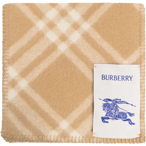 Wool scarf , unisex, Sizes: ONE SIZE - Burberry - Modalova