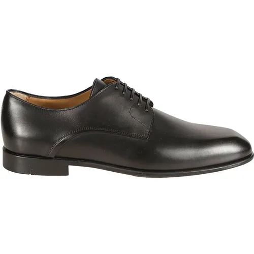 Laced Shoes , male, Sizes: 7 UK, 8 1/2 UK, 6 UK, 5 1/2 UK, 6 1/2 UK, 5 UK - Salvatore Ferragamo - Modalova