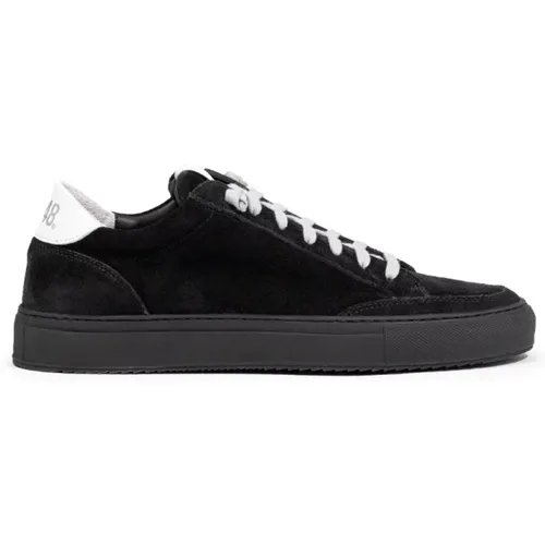 Schwarze Wildleder Sneakers Soho-M Stil - P448 - Modalova