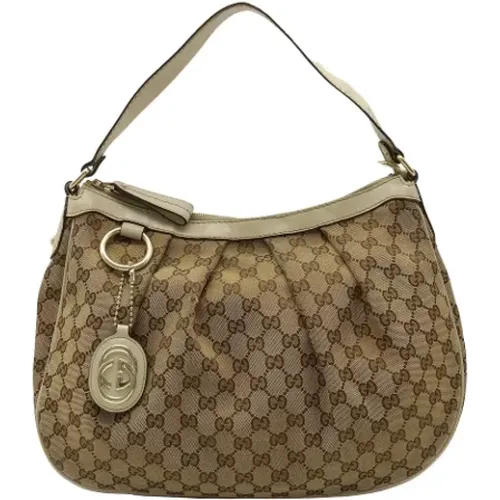 Canvas Sukey Bag , female, Sizes: ONE SIZE - Gucci Vintage - Modalova