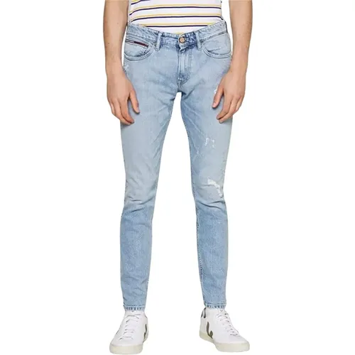 Slim-fit Denim Jeans , male, Sizes: W31 L30 - Tommy Jeans - Modalova