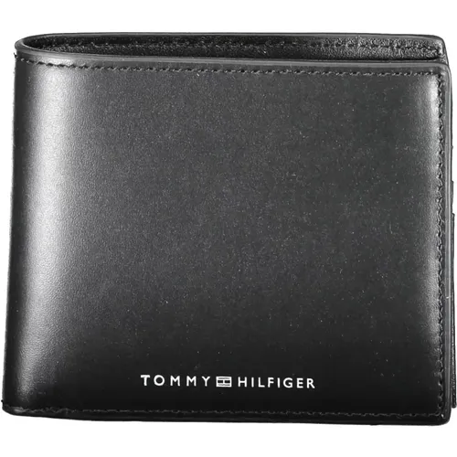 Herren Geldbörse Schwarz 2 Fächer - Tommy Hilfiger - Modalova