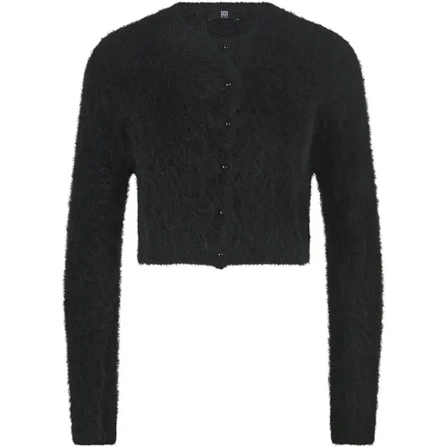 Alpaka Cropped Cardigan , Damen, Größe: XL - RIANI - Modalova