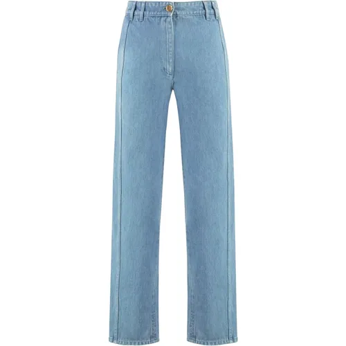 Denim Cargo Hose , Damen, Größe: S - Patou - Modalova