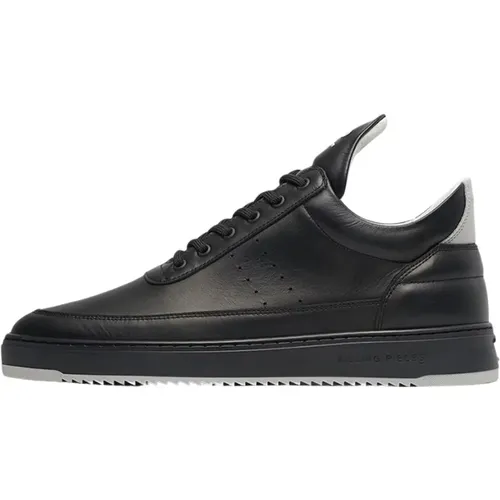 Low Top Bianco Jet , male, Sizes: 6 UK, 7 UK, 10 UK, 5 UK, 8 UK, 12 UK, 9 UK, 11 UK - Filling Pieces - Modalova