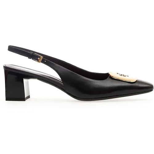 Womens Shoes Pumps Nero Ss24 , female, Sizes: 7 UK, 4 UK, 3 1/2 UK, 5 UK, 6 UK, 5 1/2 UK - TORY BURCH - Modalova