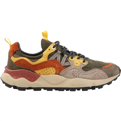 Sneakers Uomo , male, Sizes: 7 UK - Flower Mountain - Modalova