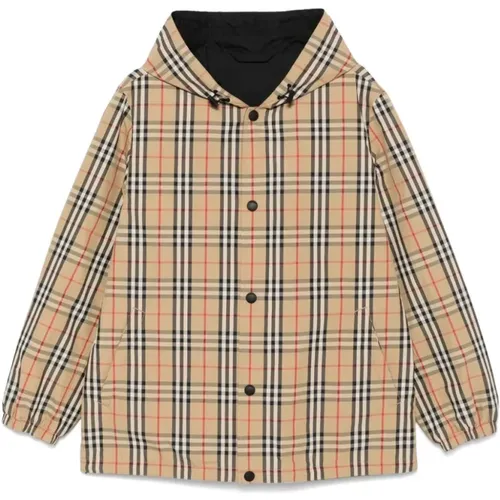 Light Jacket with Vintage Check , male, Sizes: S, M, L, XL - Burberry - Modalova