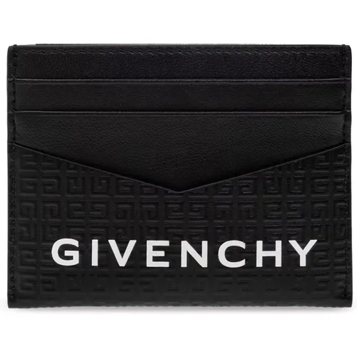 Card holder with logo , male, Sizes: ONE SIZE - Givenchy - Modalova