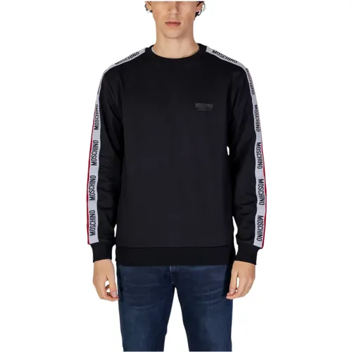 Herren Sweatshirt Herbst/Winter Kollektion Baumwolle , Herren, Größe: L - Moschino - Modalova