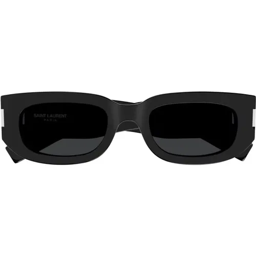 Classic Rectangular Sunglasses , unisex, Sizes: 51 MM - Saint Laurent - Modalova