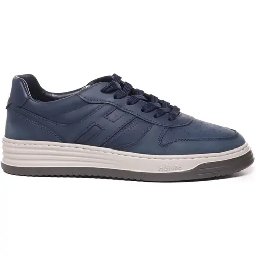 Blaue Sneakers für Männer , Herren, Größe: 40 1/2 EU - Hogan - Modalova