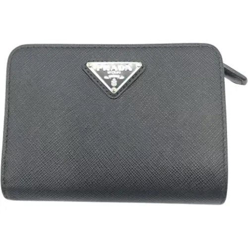 Pre-owned Leather wallets , female, Sizes: ONE SIZE - Prada Vintage - Modalova