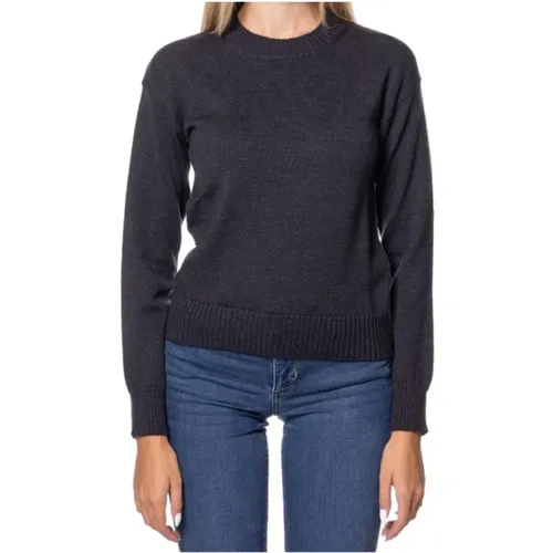 Graue Sweaters - Fedra Kollektion , Damen, Größe: M - Max Mara - Modalova