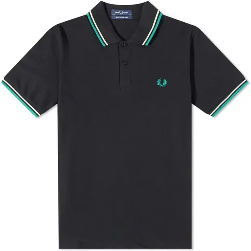 Original Twin Tipped Polo - New York Limited Edition , Herren, Größe: S - Fred Perry - Modalova