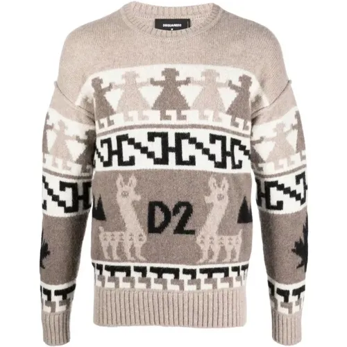 Rundhals-Strickpullover Dsquared2 - Dsquared2 - Modalova