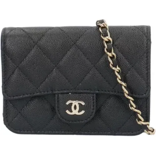 Pre-owned Leather shoulder-bags , female, Sizes: ONE SIZE - Chanel Vintage - Modalova